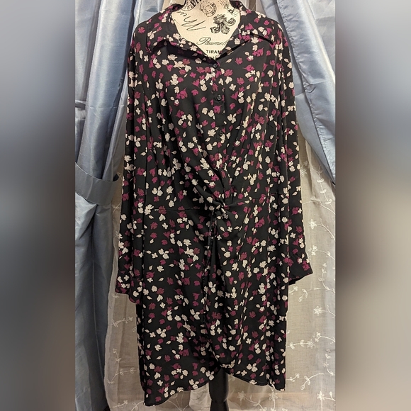 SOLD!!! Lane Bryant Long Sleeve Printed Dress - Picture 12 of 12